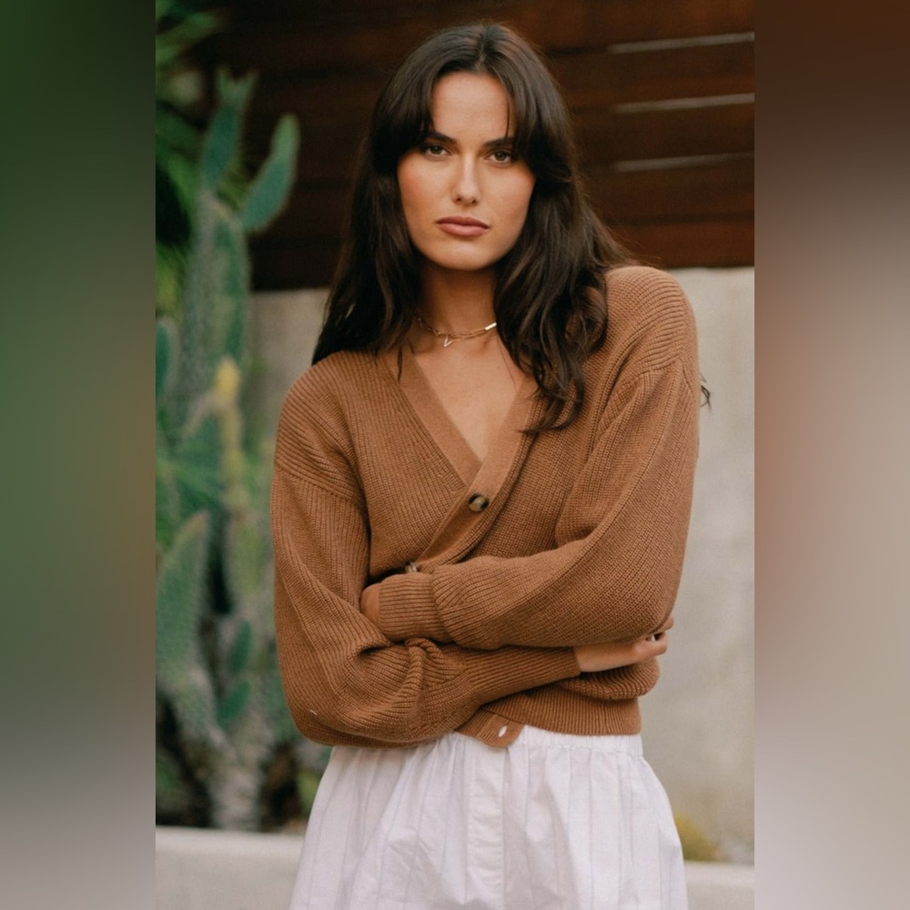 Whimsy + Row / Juliette Cardigan in Fox